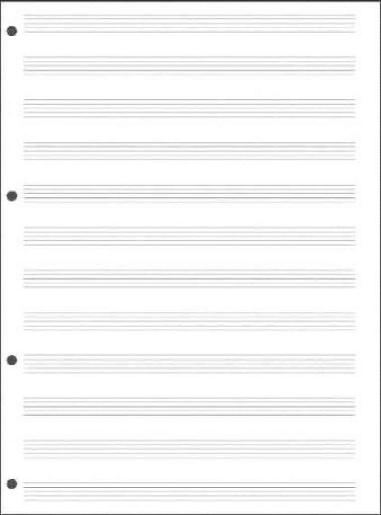96 Pagg. musica A4 forate 12 r